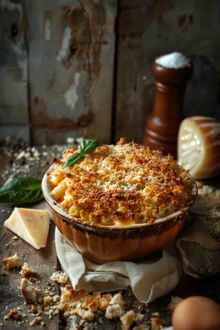 Simple Baked Mac and Cheese