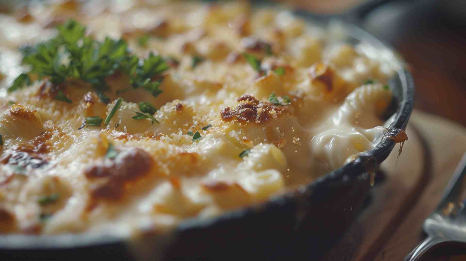 Simple Baked Mac and Cheese