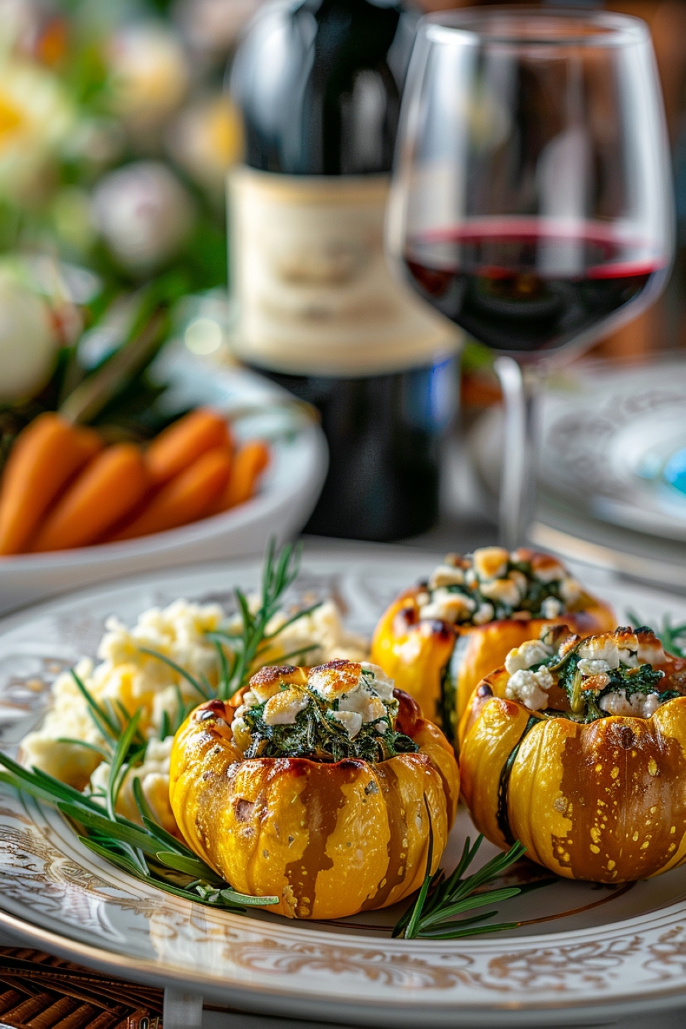 Stuffed Acorn Squash Delight