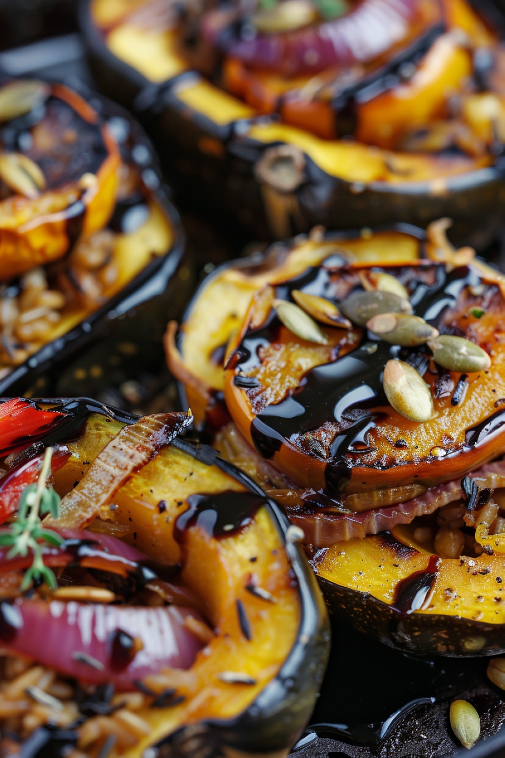 Stuffed Acorn Squash Delight