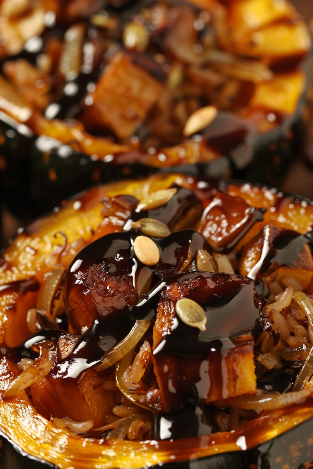 Stuffed Acorn Squash Delight