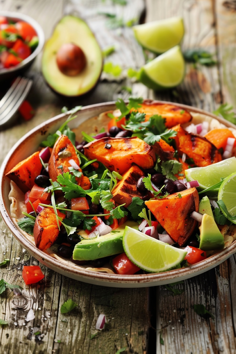 Sweet Potato & Black Bean Tacos