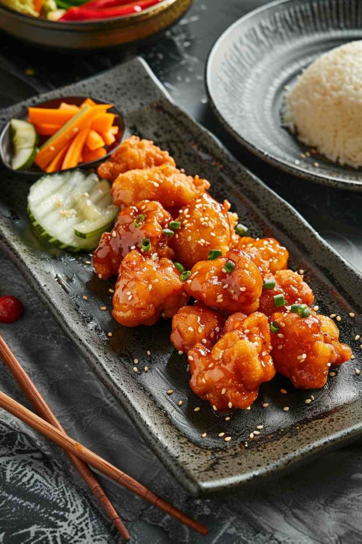 Sweet and Sour Chicken with Rice