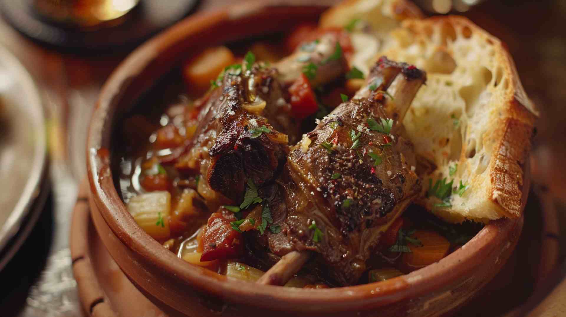 Tender Braised Lamb Shanks