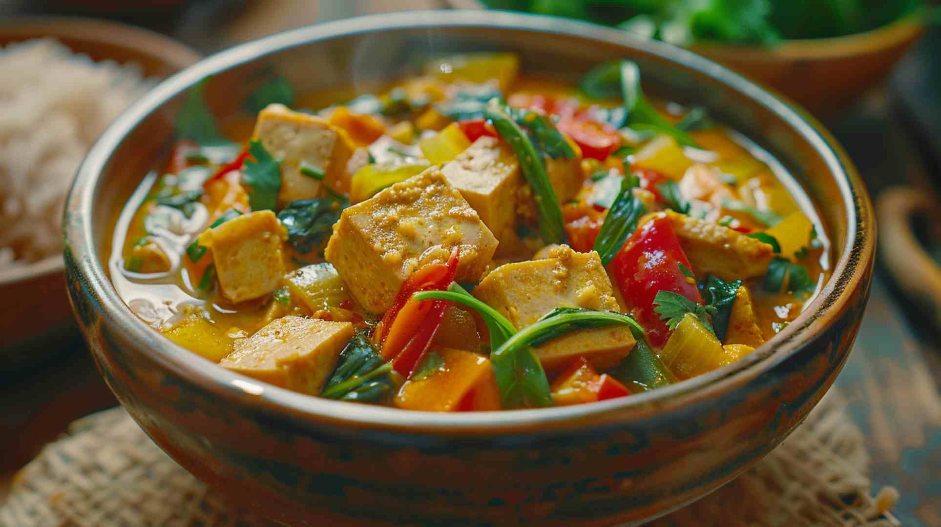 Thai Coconut Curry with Tofu