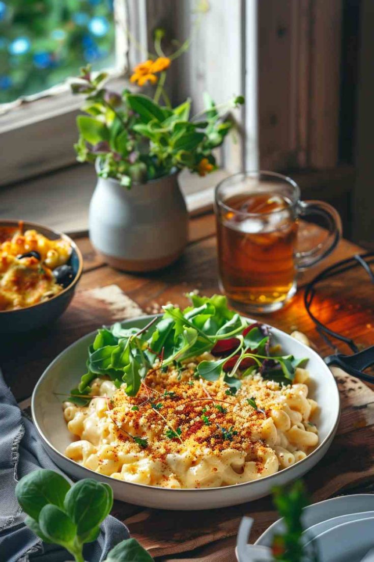 Vegan Mac and Cheese Deluxe