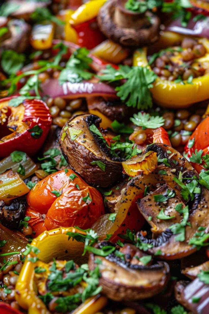 Vegan Stuffed Bell Peppers