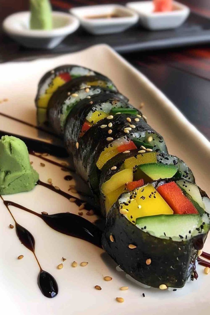 Vegan Veggie Sushi Rolls