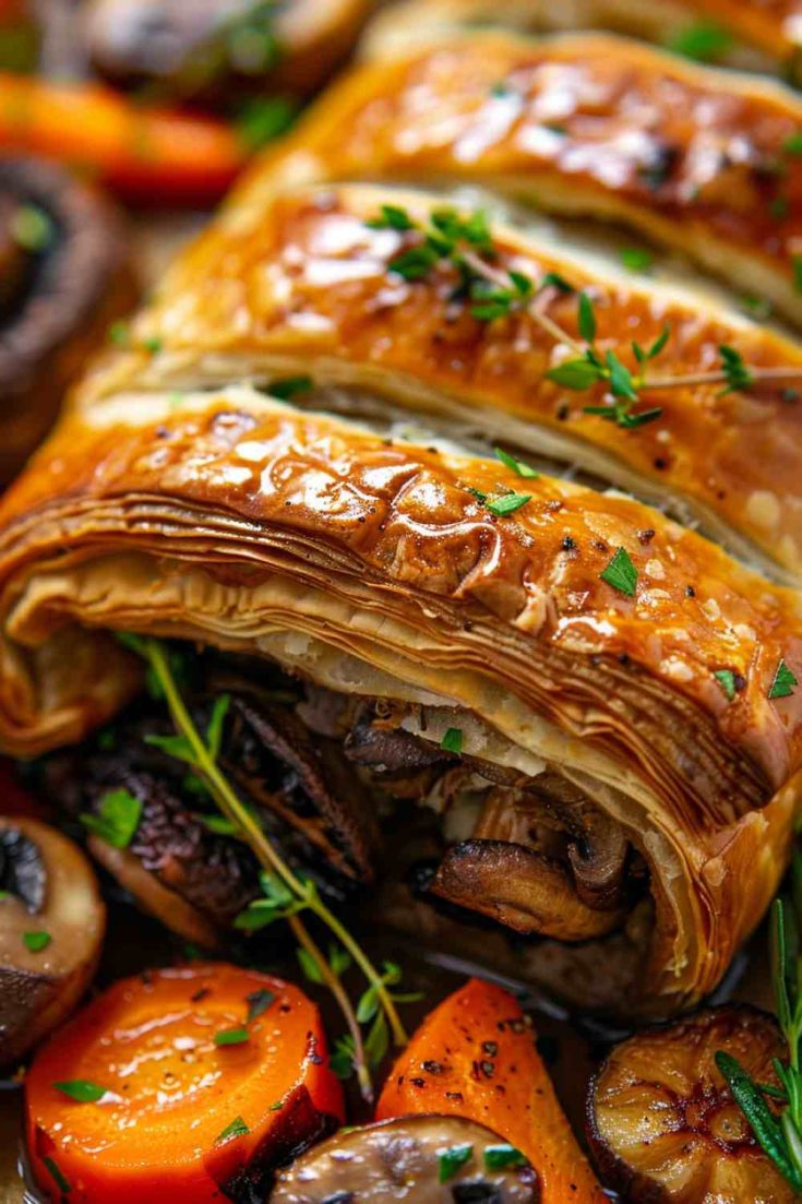 Vegetarian Mushroom Wellington