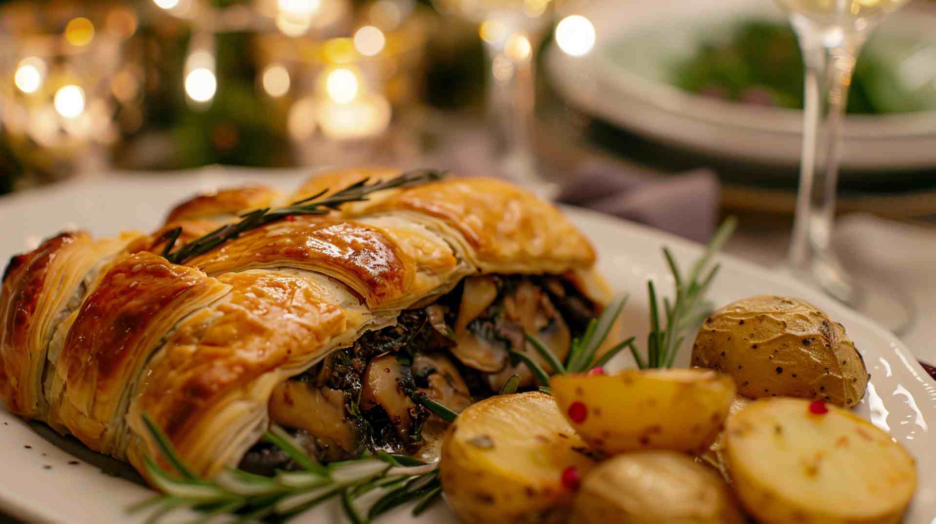 Vegetarian Mushroom Wellington