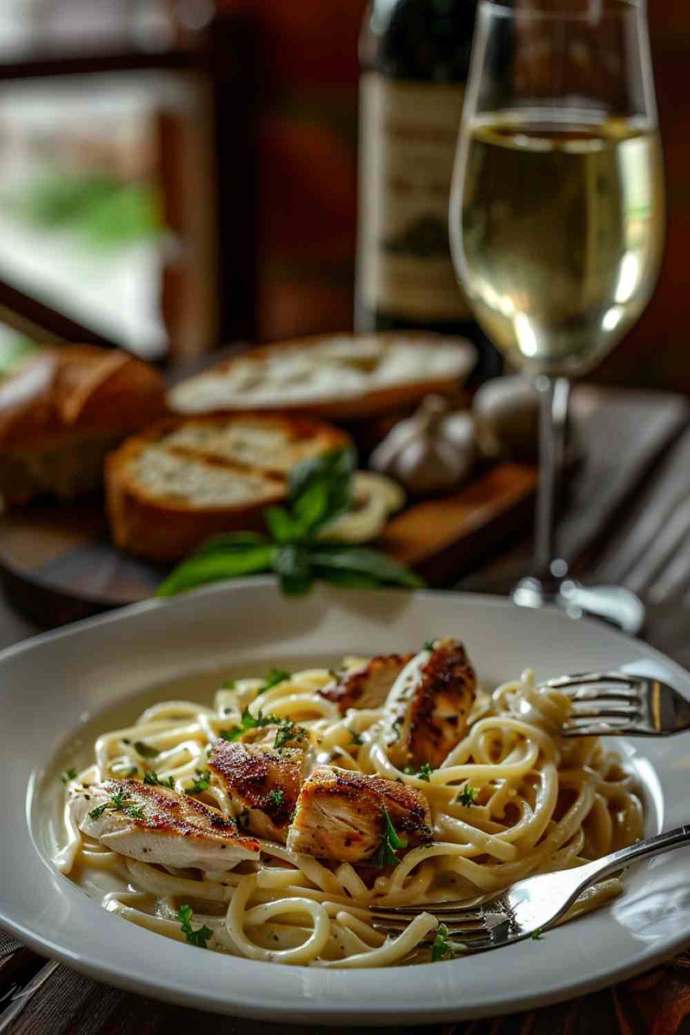 20-Minute Chicken Alfredo