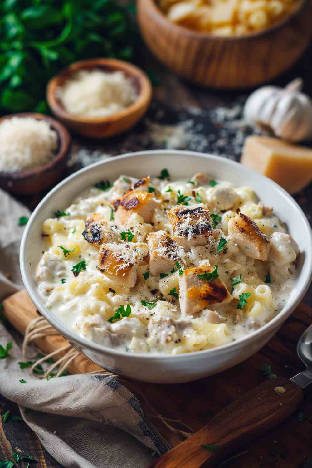 20-Minute Chicken Alfredo