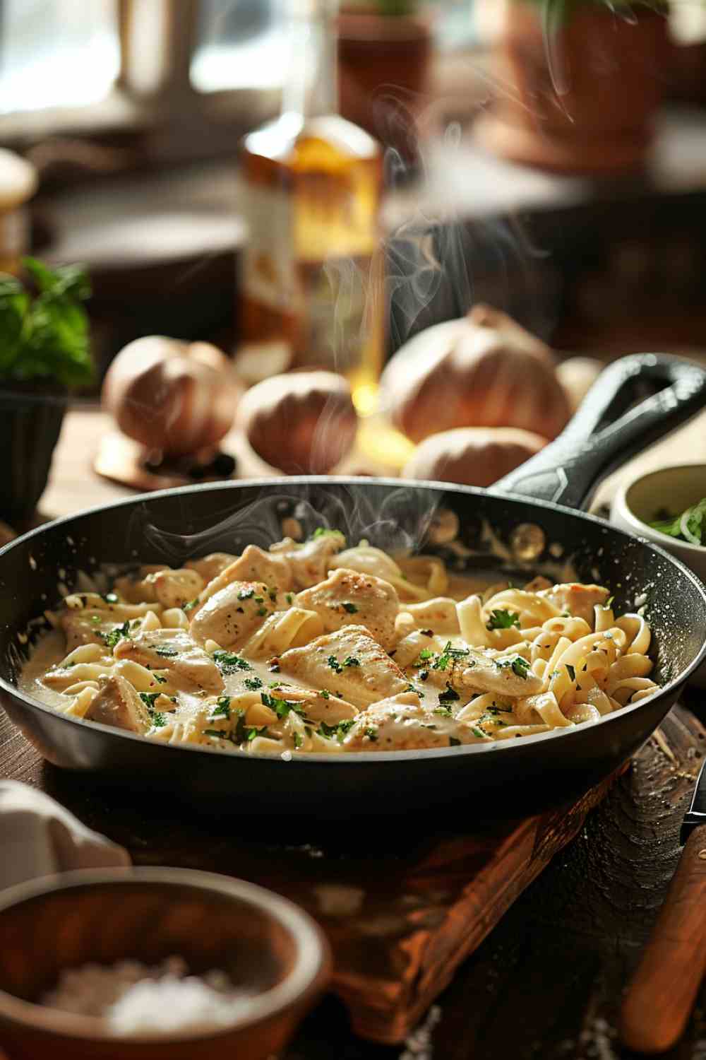 20-Minute Chicken Alfredo