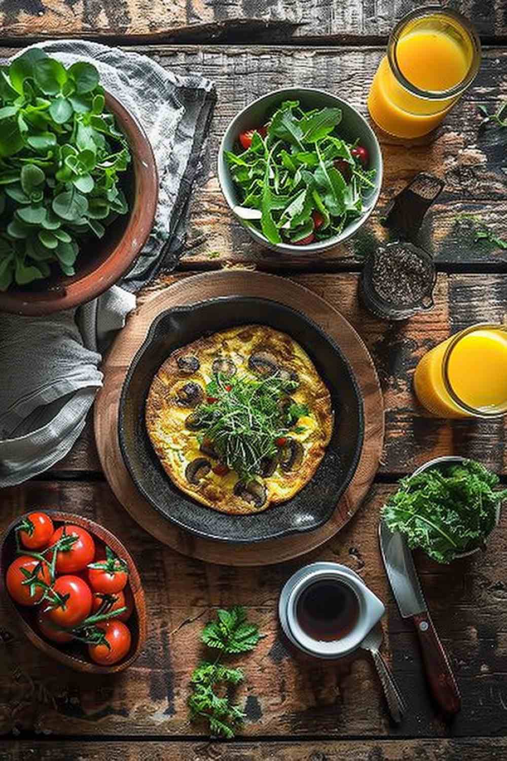 5-Minute Mushroom Omelette Recipe