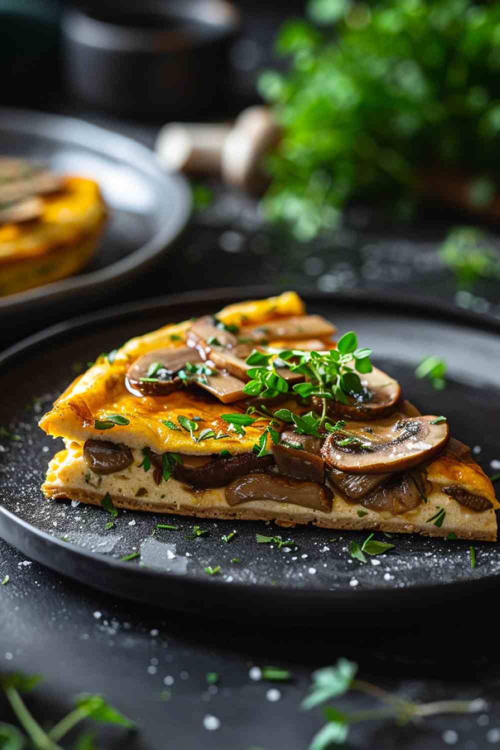 5-Minute Mushroom Omelette Recipe