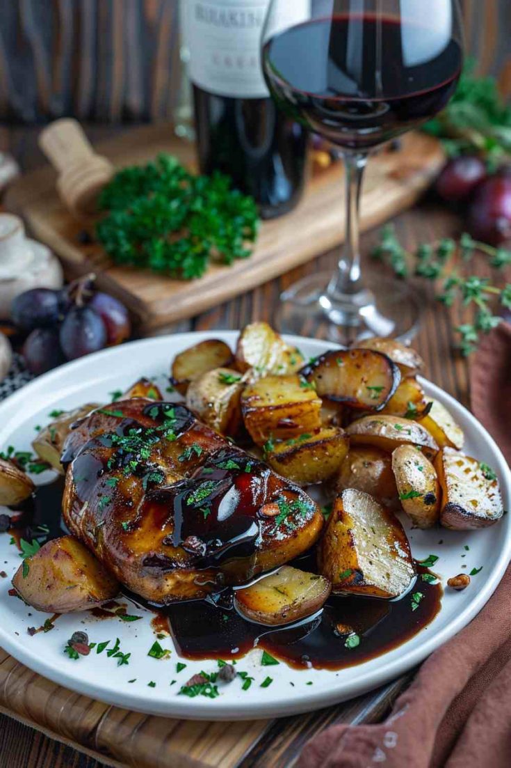 Balsamic Glazed Mushrooms