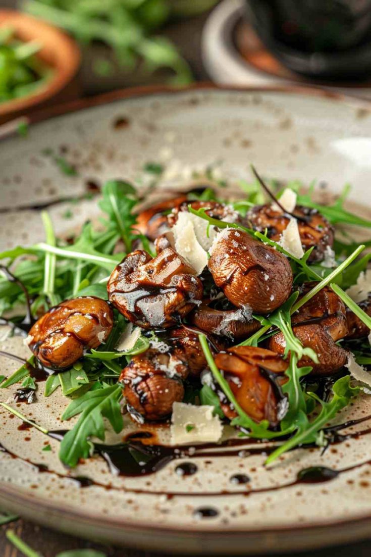 Balsamic Roasted Mushrooms