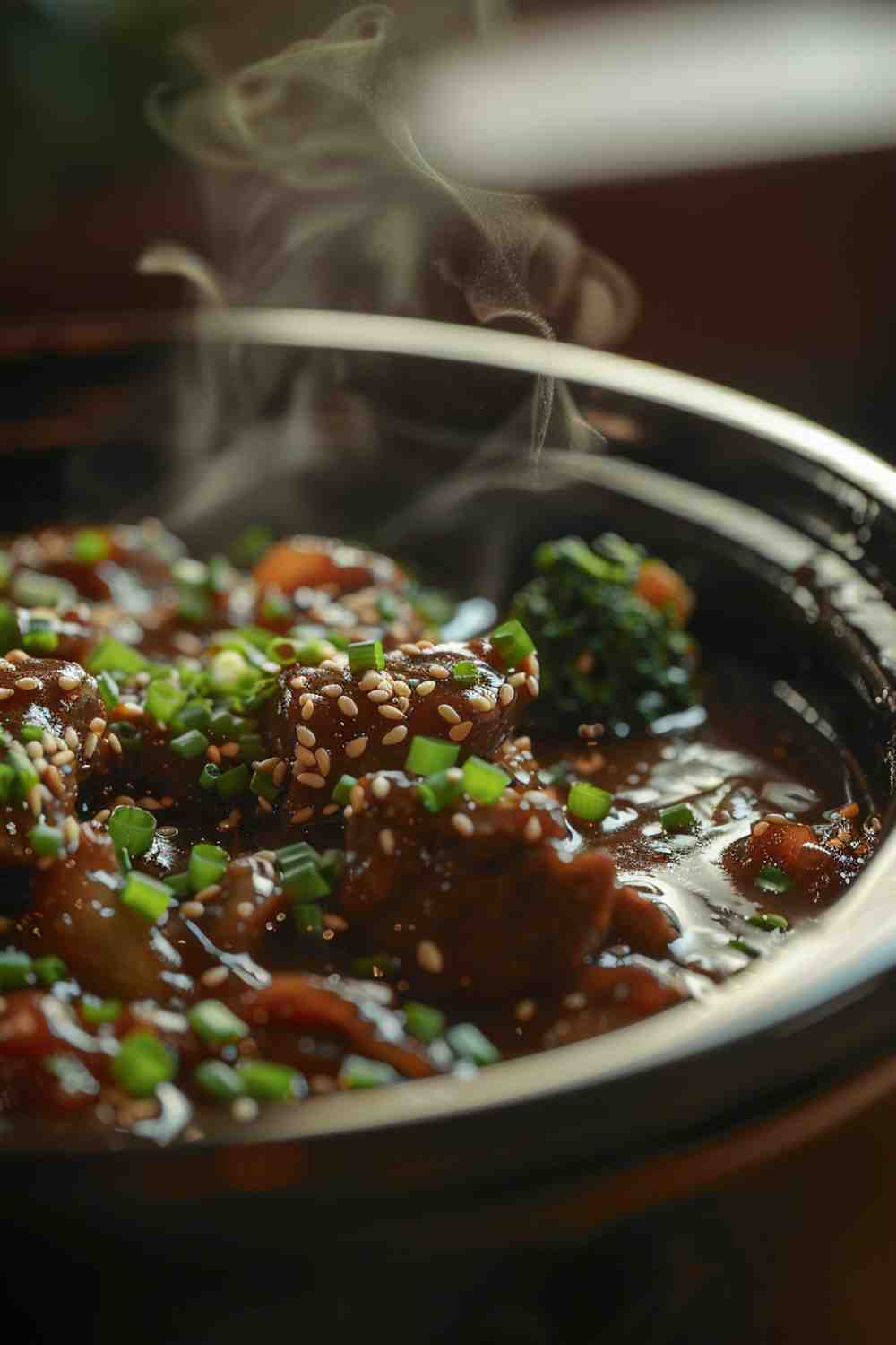 Beef and Broccoli in the Crockpot