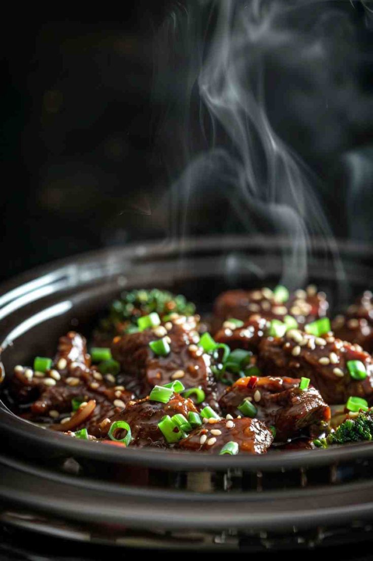 Beef and Broccoli in the Crockpot