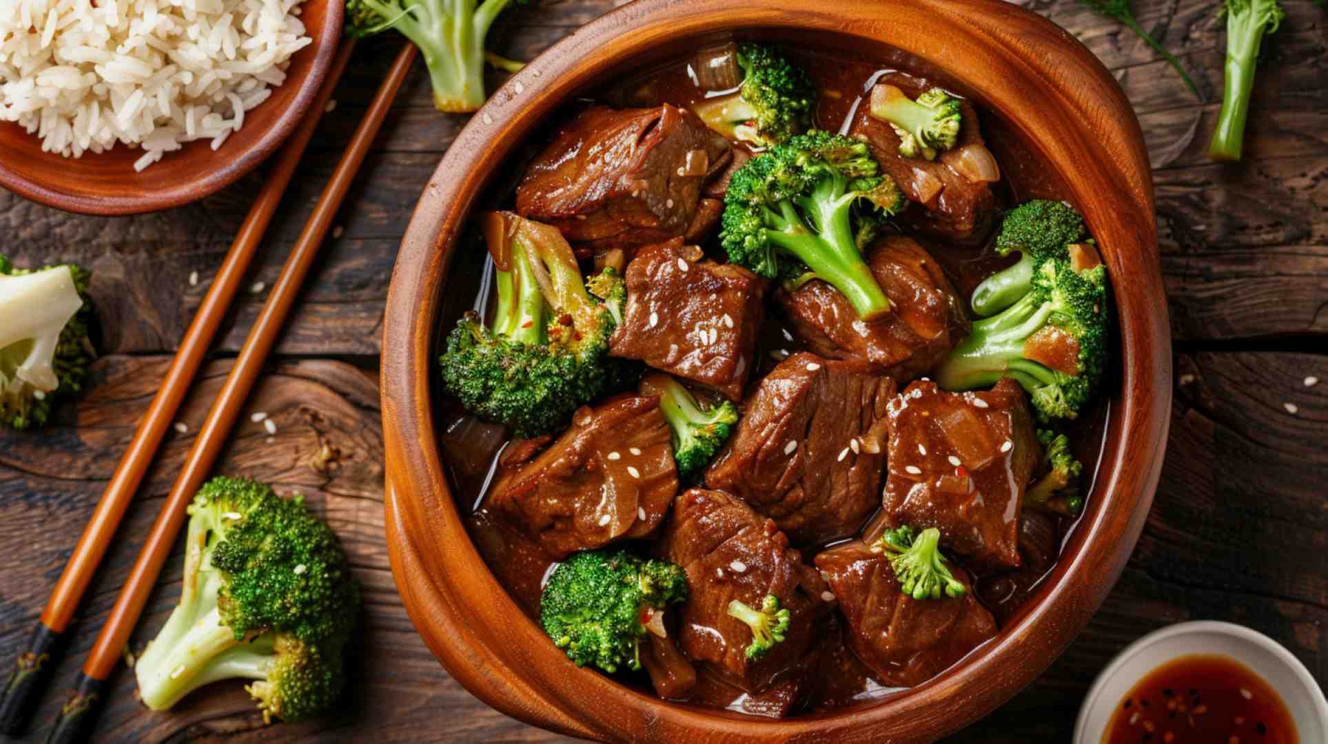 Beef and Broccoli in the Crockpot