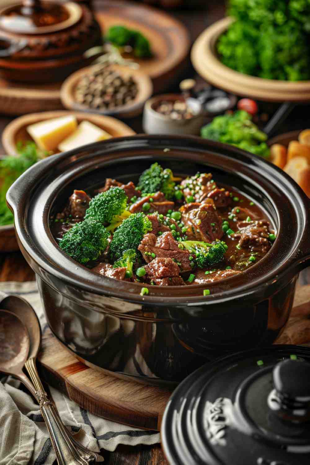 Beef and Broccoli in the Crockpot