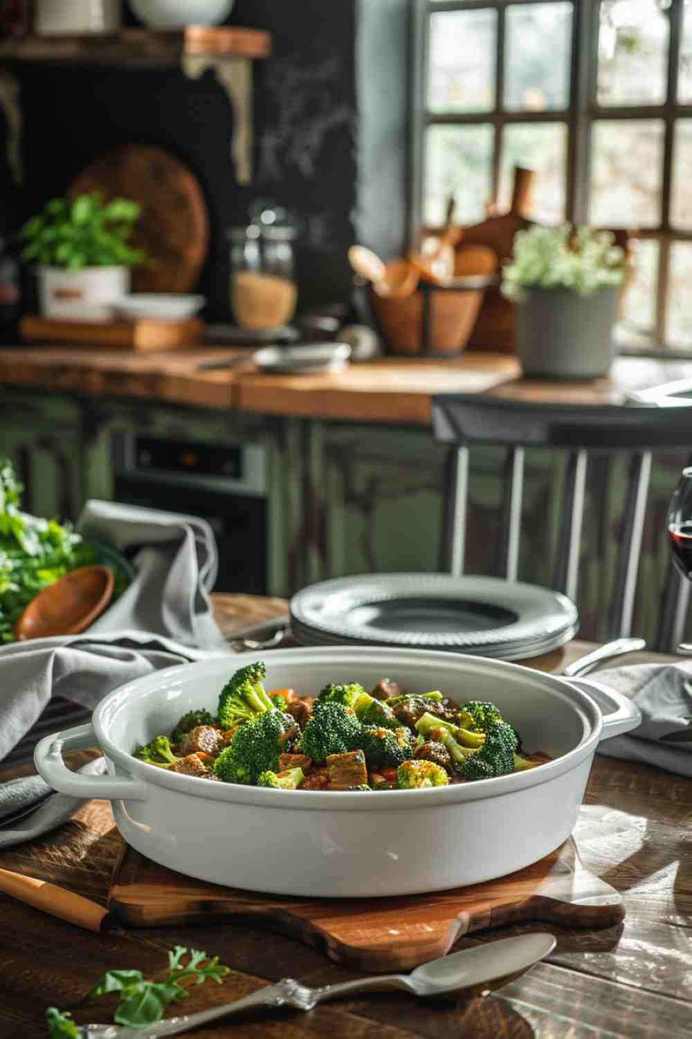 Beef and Broccoli in the Crockpot