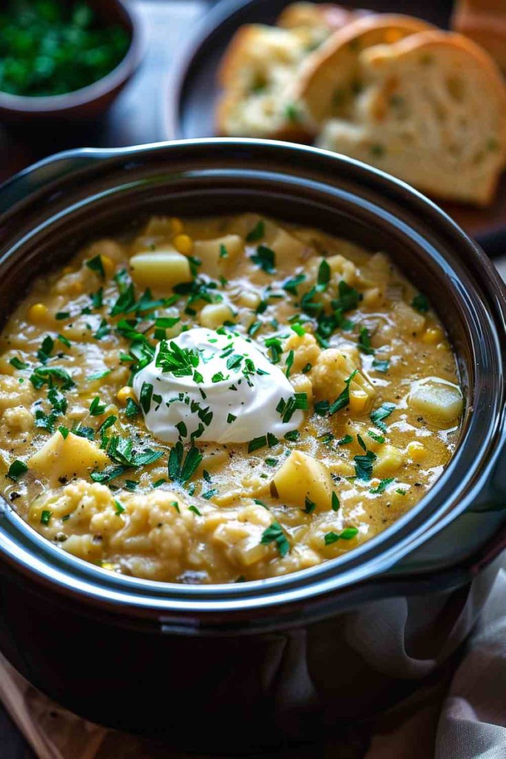 Cauliflower and Potato Chowder