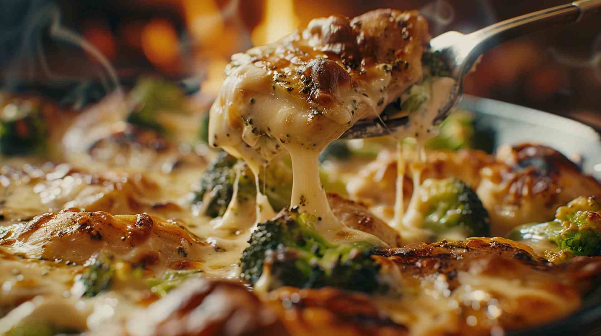 Cheesy Chicken and Broccoli Bake