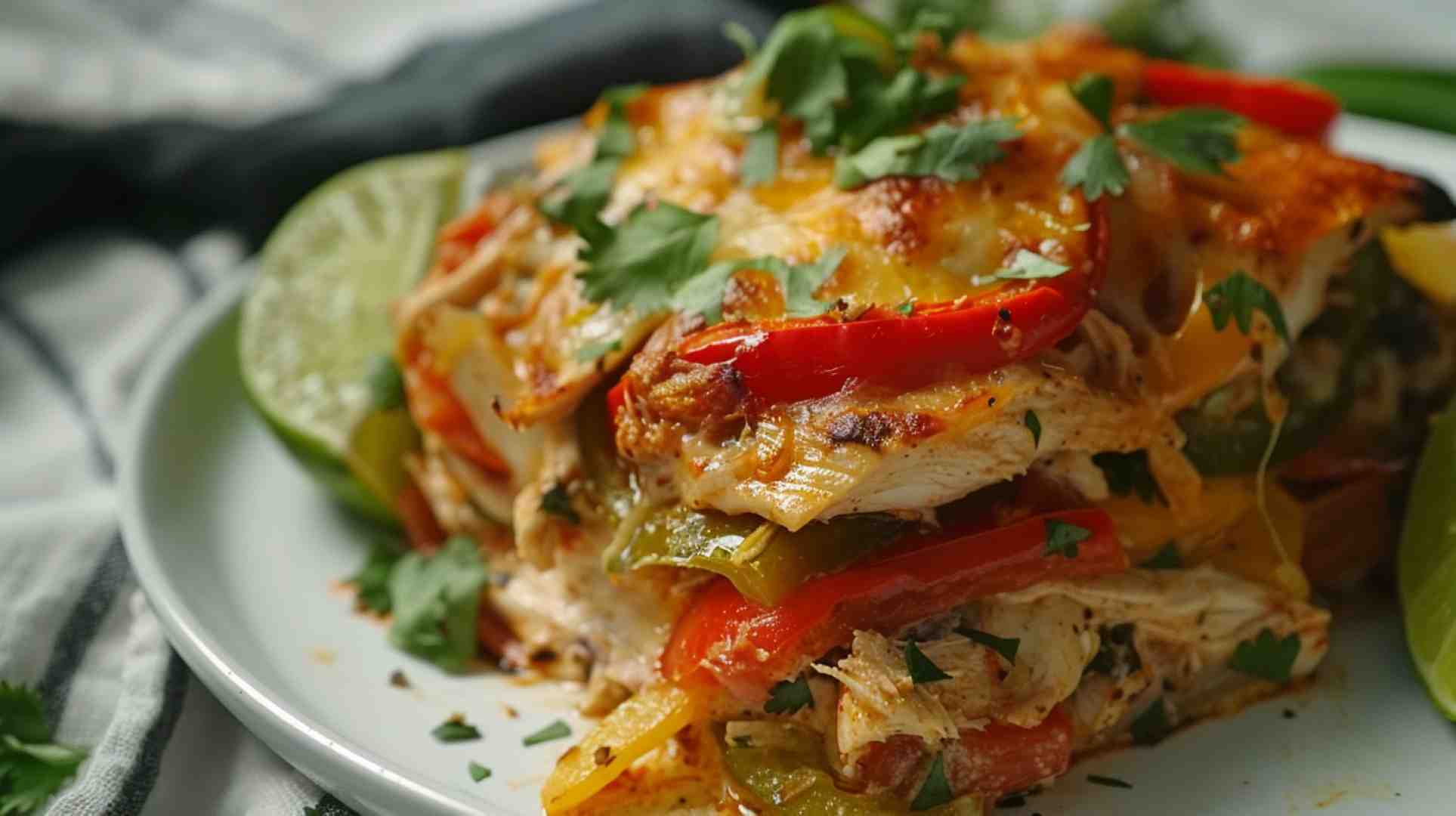 Chicken Fajita Casserole