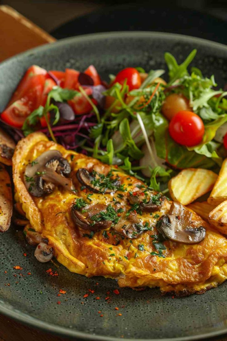 Classic Mushroom Omelette