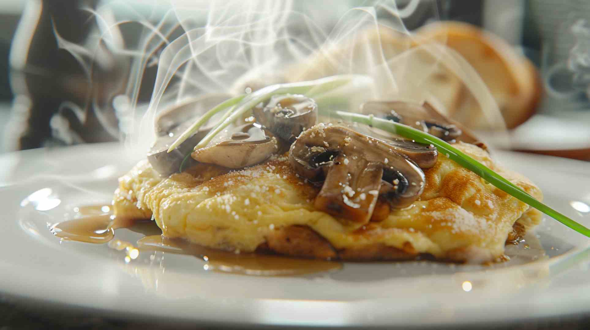 Classic Mushroom Omelette