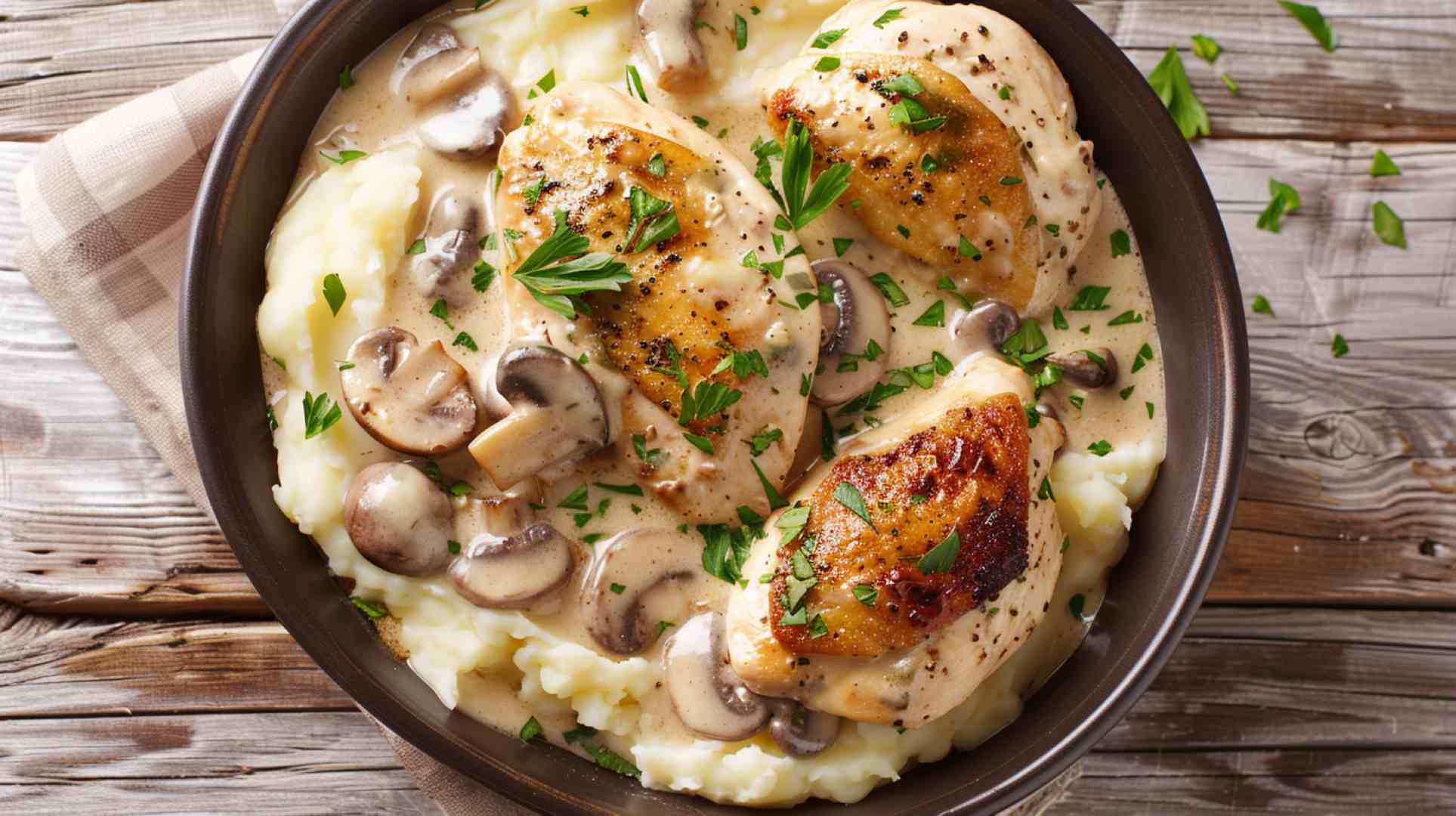 Creamy Mushroom Chicken