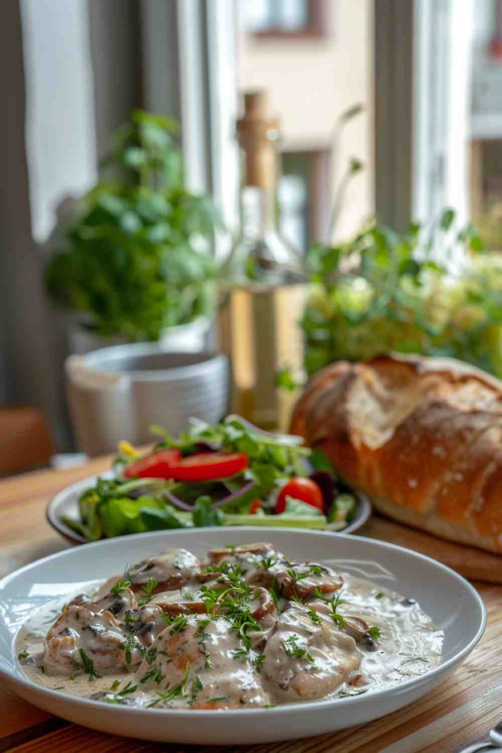 Creamy Mushroom Chicken