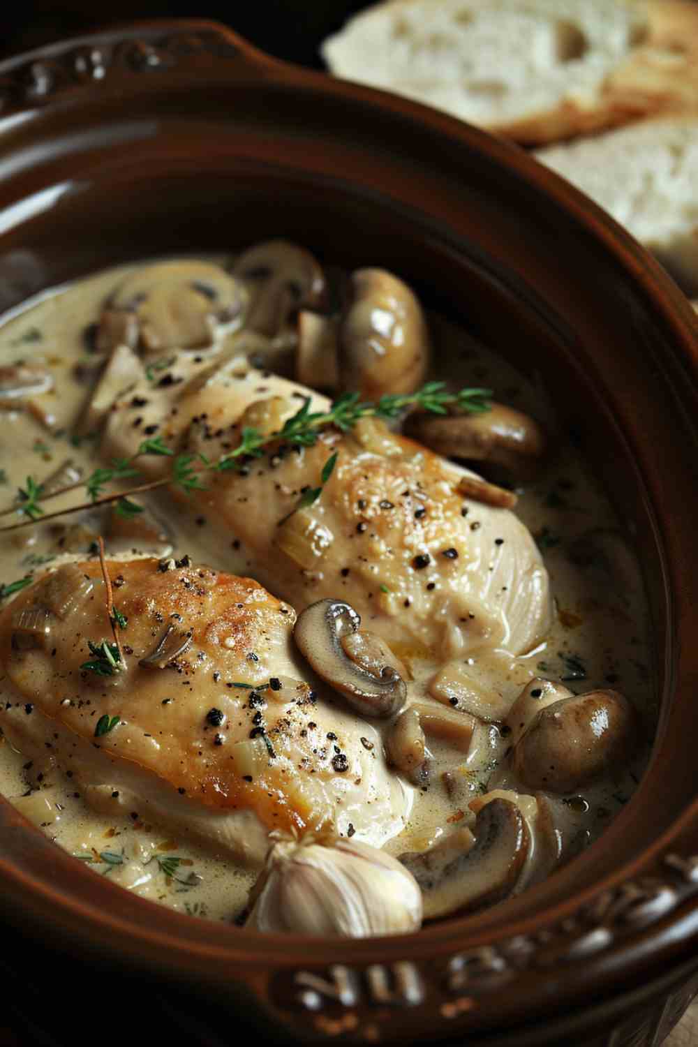 Creamy Mushroom Chicken