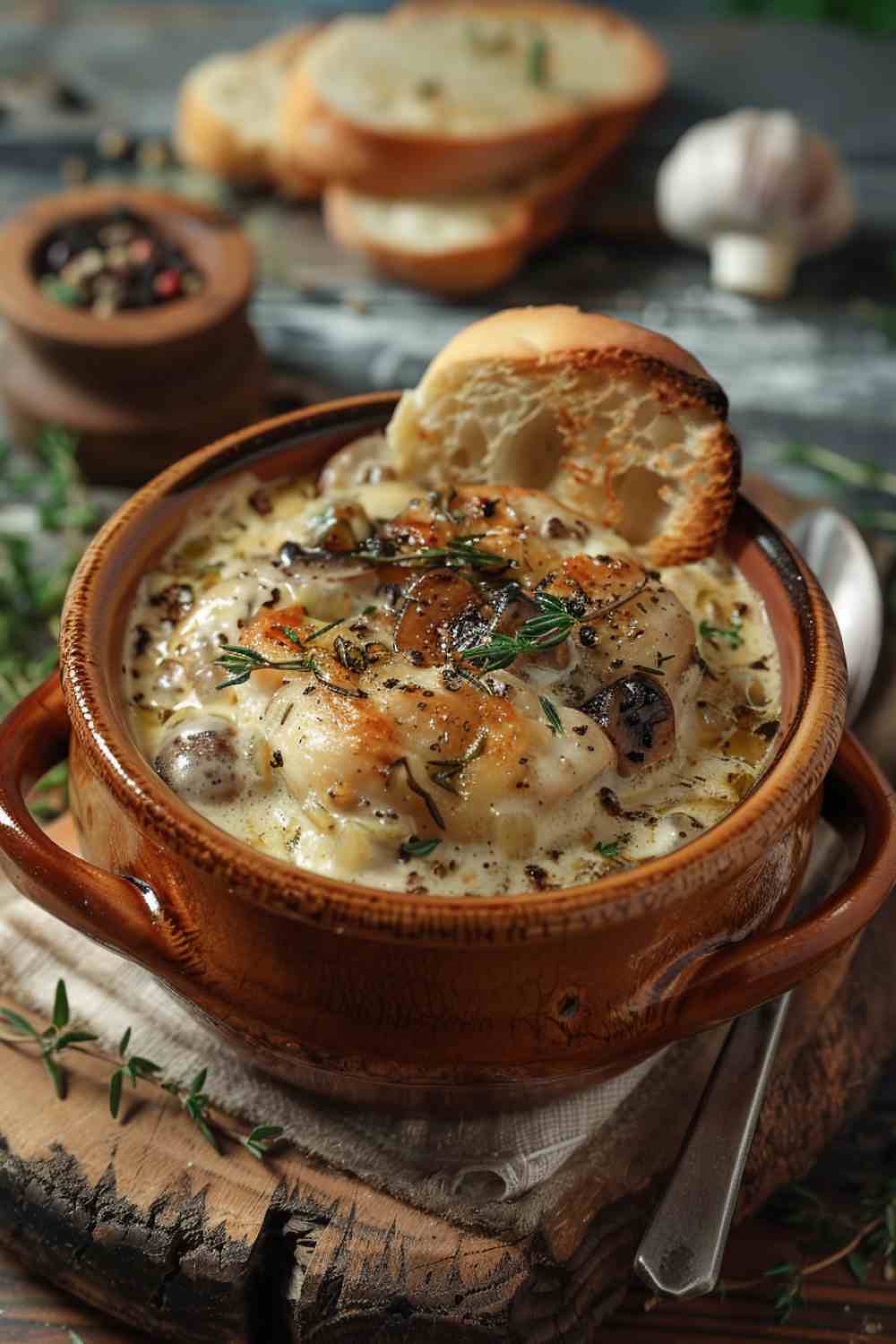 Creamy Mushroom Chicken