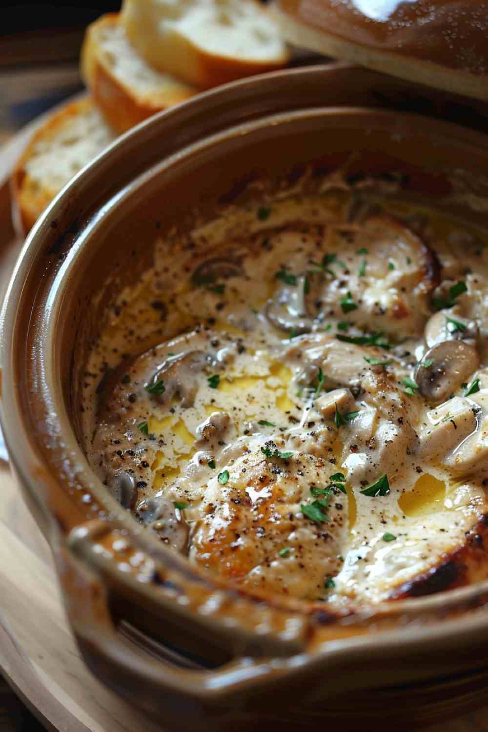 Creamy Mushroom Chicken