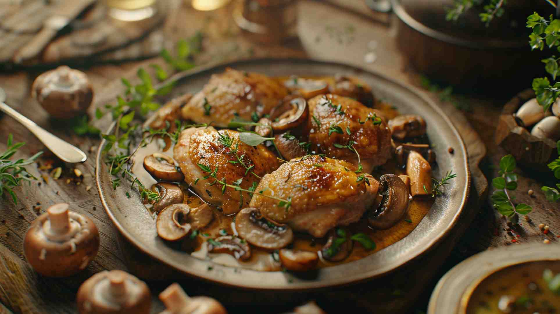 Creamy Mushroom Chicken