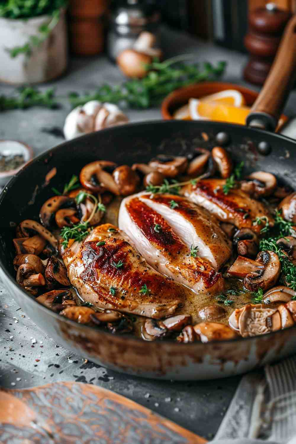 Creamy Mushroom Chicken