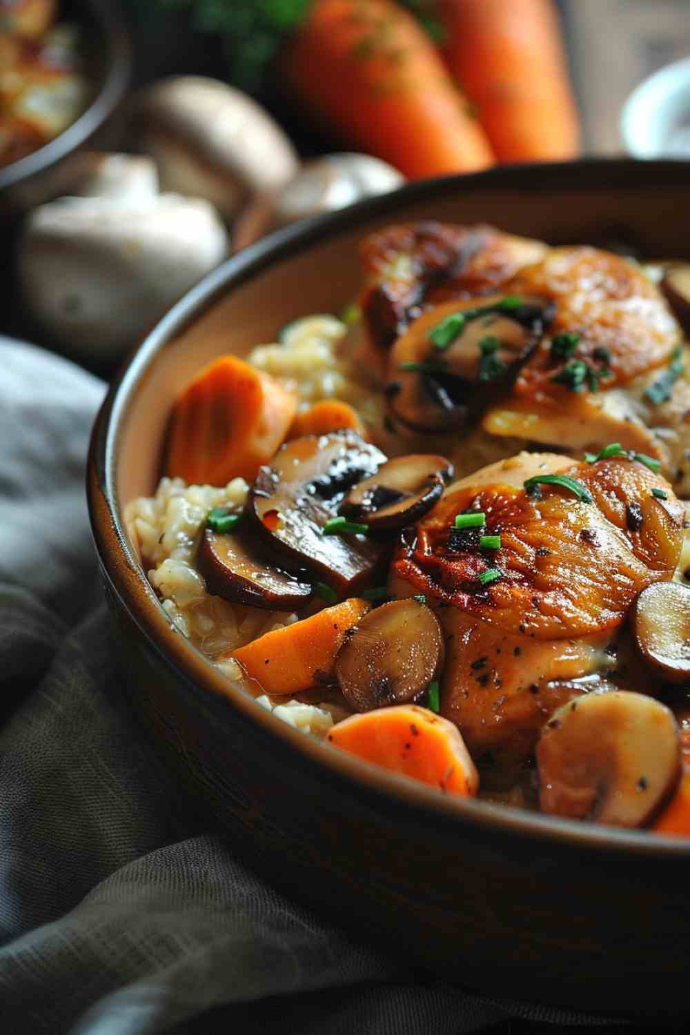 Creamy Mushroom Chicken