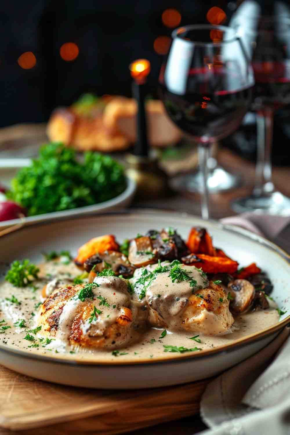 Creamy Mushroom Chicken