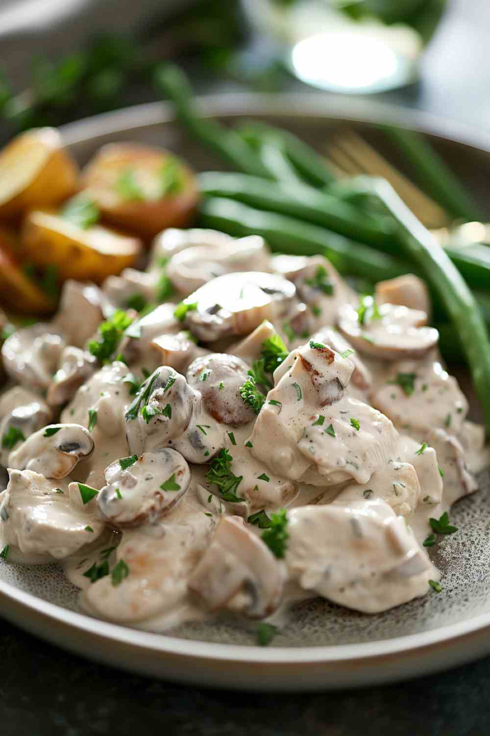 Creamy Mushroom Chicken