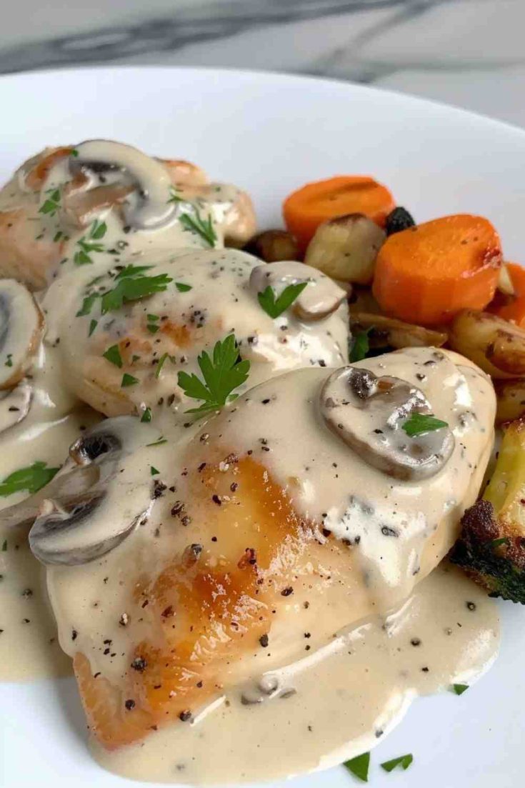 Creamy Mushroom Chicken