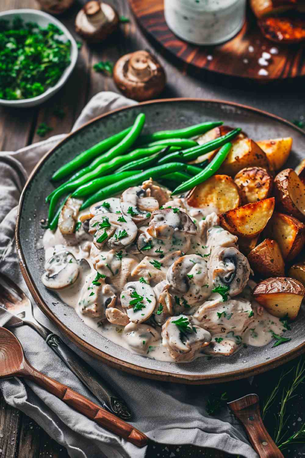 Creamy Mushroom Chicken