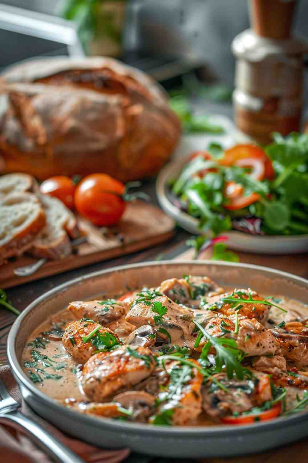 Creamy Mushroom Chicken