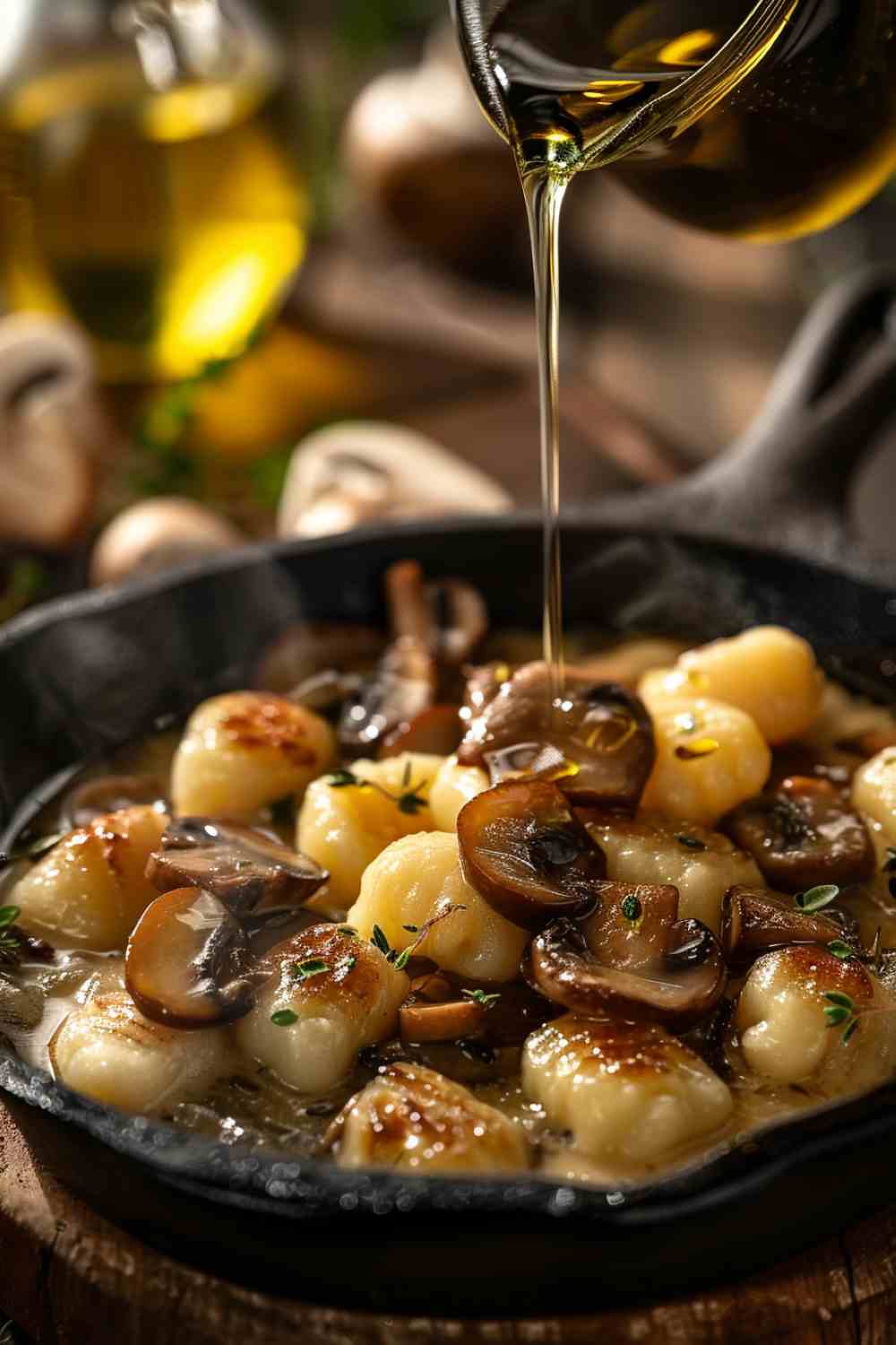 Creamy Mushroom Gnocchi