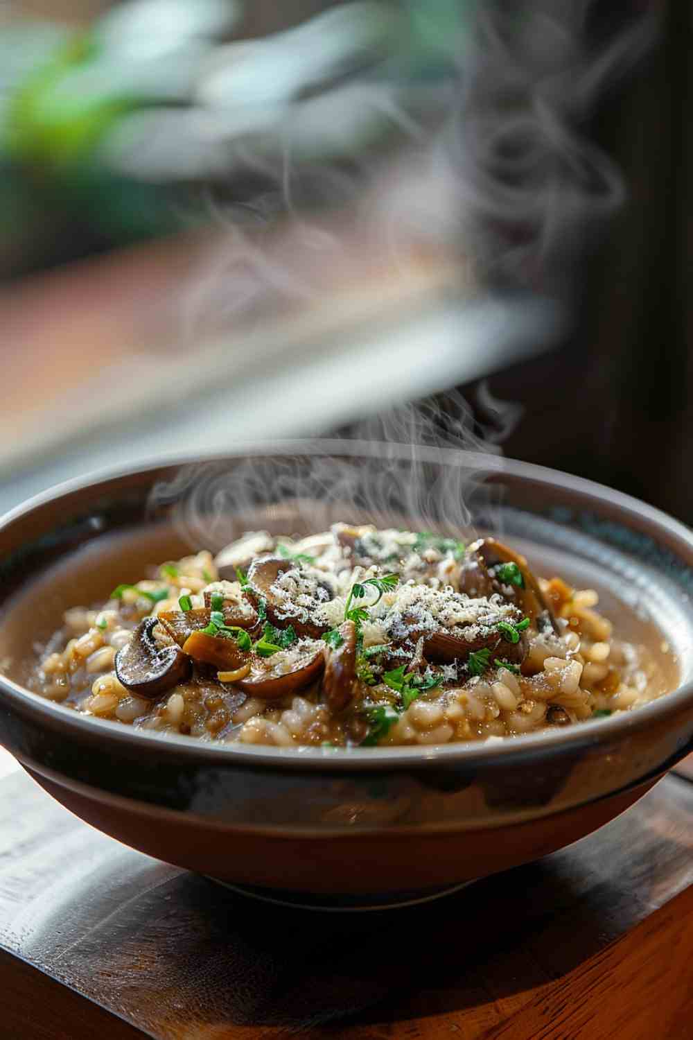 Creamy Mushroom Risotto