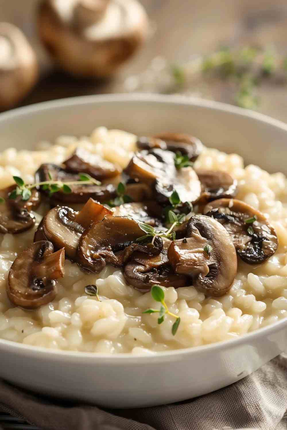 Creamy Mushroom Risotto