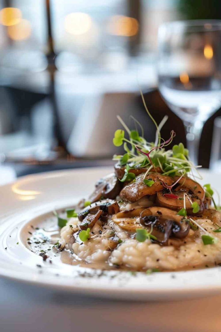 Creamy Mushroom Risotto