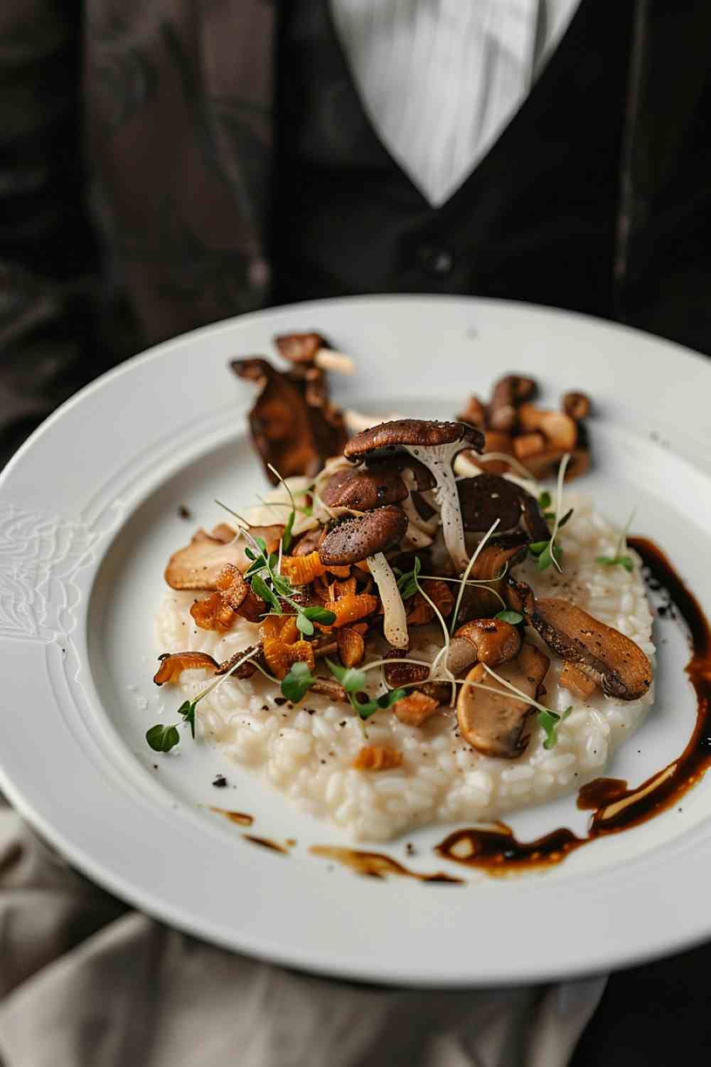 Creamy Mushroom Risotto