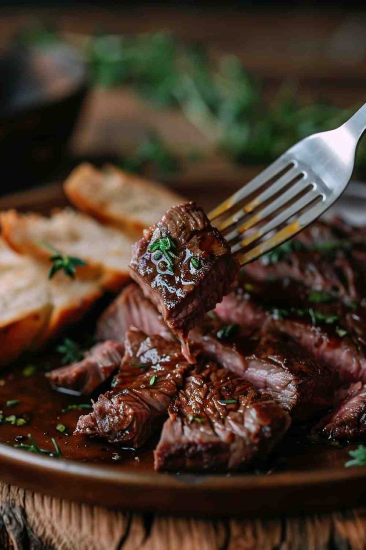 Crockpot Balsamic Roast Beef